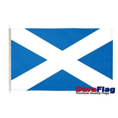 St Andrews Light Blue Flag - 5ft x 3ft | Premium Quality DuraFlag D Clips