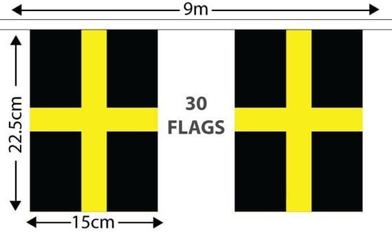 St David Bunting | Buy St David Bunting | North West Flags