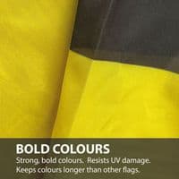St David Cross Flag Heavy Duty 5ft x 3ft - NWFlags