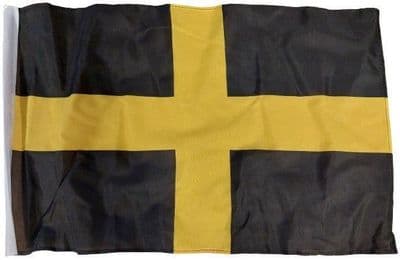 St David SLEEVED Flag - 1.5ft x 1ft