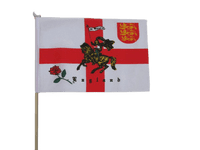 St George Charger Hand Flag | Buy St George Charger Hand Flag