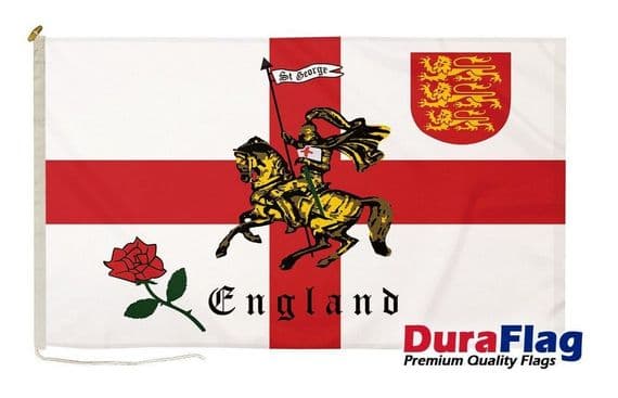 St George Charger Premium Flag | Free UK Delivery | NWFlags