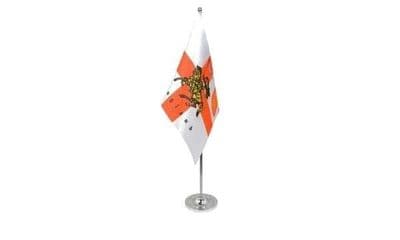 St George Charger Table Flag - Satin
