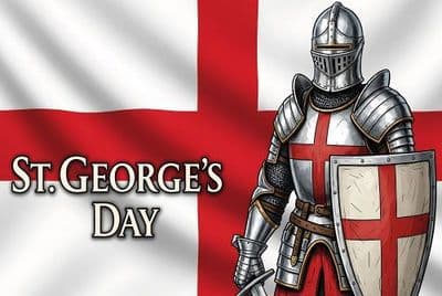 St Georges Day Flags