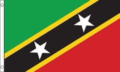 St Kitts and Nevis Flag VALUE 3ft x 2ft