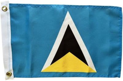 St Lucia Boat Flag  - 17