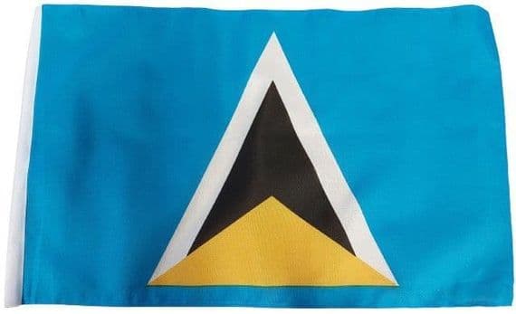 St Lucia 1ft Flag | Buy St Lucia 1ft Flag | NWFlags
