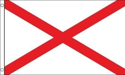 St Patricks Flag - 5ft x 3ft | Standard Polyester