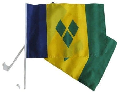 St Vincent Car Flag | Buy St Vincent Car Flag | NWFlags