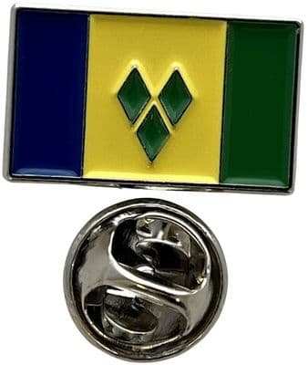 St Vincent & Grenadines Flag Pin Badge