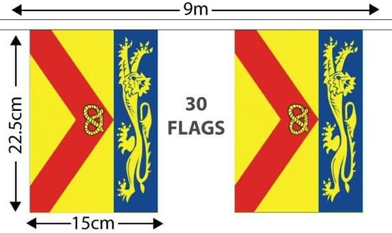 Staffordshire Bunting | Buy Staffordshire Bunting | NWFlags