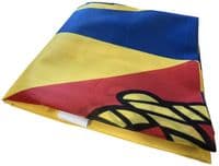 Staffordshire Flag 5ft x 3ft Knitted Heavy Polyester | NWFlags