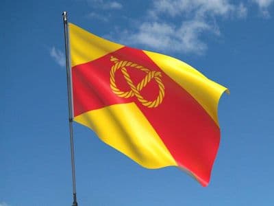 Staffordshire No Crest Flag 5ft x 3ft