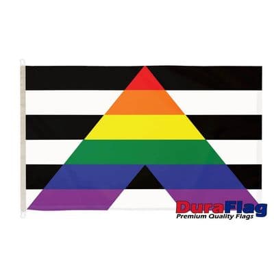 Straight Ally Flag - 5ft x 3ft | Premium Quality DuraFlag D Clips