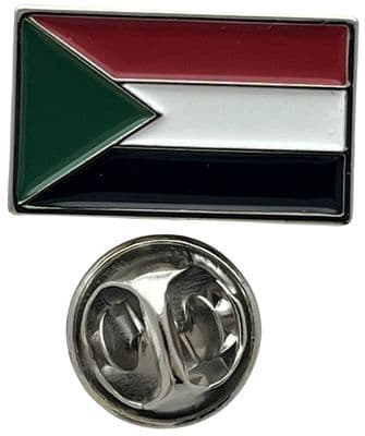 Sudan Flag Pin Badge