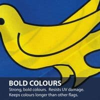 Sussex 5ft x 3ft 150Denier Heavy Polyester Flag | Buy Sussex 5ft x 3ft 150Denier Heavy Polyester Flag | North West Flags