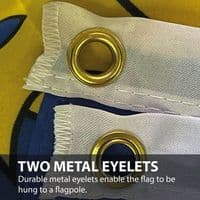 Sussex 5ft x 3ft 150Denier Heavy Polyester Flag | Buy Sussex 5ft x 3ft 150Denier Heavy Polyester Flag | North West Flags