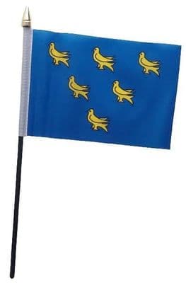 Sussex Table Flag - NO BASE