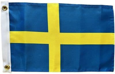 Sweden Boat Flag  - 17