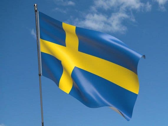 Sweden Flag 5ft x 3ft | Buy Sweden Value Flag | North West Flags