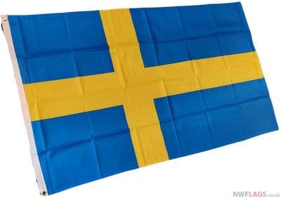 Sweden Flag - 5ft x 3ft | Standard Polyester