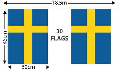 Sweden GIANT Bunting 18.25m