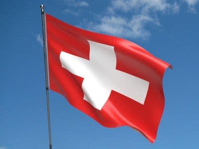 Switzerland  5ft x 3ft Flag