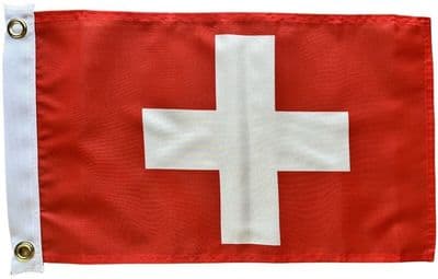 Switzerland Boat Flag  - 17