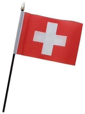 Switzerland Table Flag - NO BASE