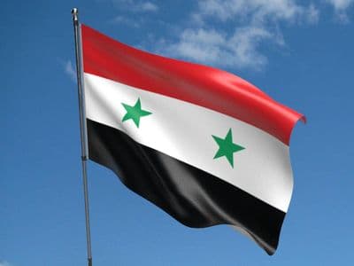 Syria 5ft x 3ft Flag