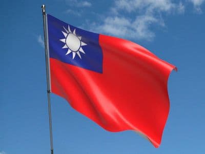 Taiwan Flag 5ft x 3ft