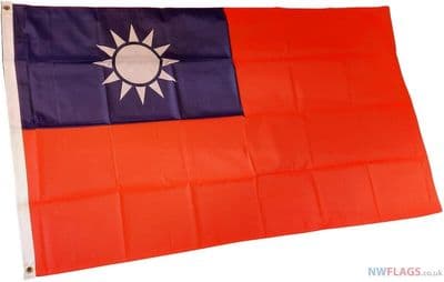 Taiwan Flag - 5ft x 3ft | Standard Polyester