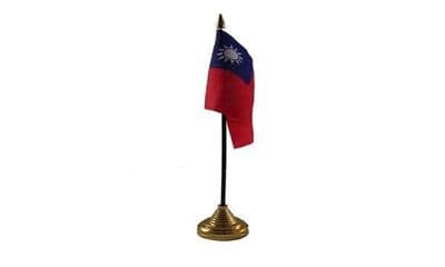 Taiwan Table Flag