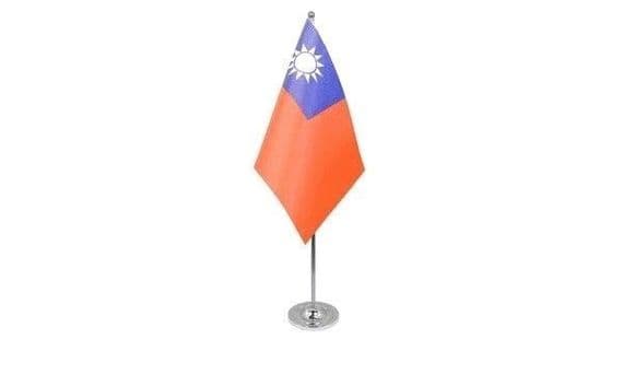 Taiwan Satin Table Flag | Buy Taiwan Satin Table Flag | NWFlags
