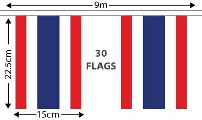 Thailand Bunting 9m