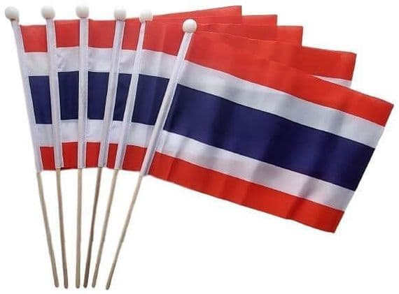 Thailand Pack of Hand Flags | Buy Thailand Pack of Hand Flags