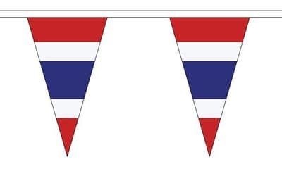 Thailand Triangle Bunting (5m) - 12 Flags