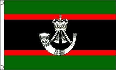 The Rifles Flag VALUE 3ft x 2ft