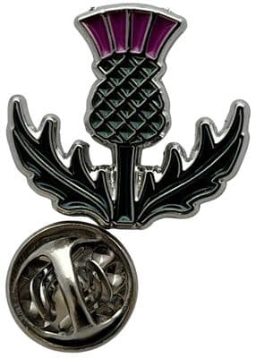 Thistle Pin Badge