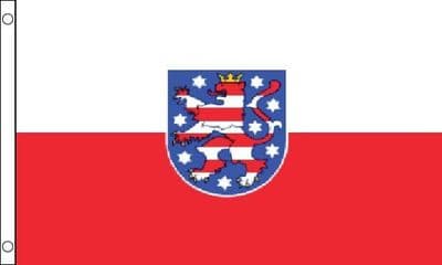 Thuringen Flag - 5ft x 3ft | Standard Polyester