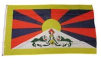 Tibet Flag 5ft x 3ft | Buy Tibet Value Flag | North West Flags