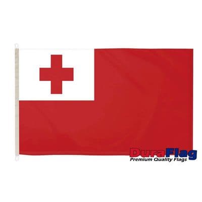 Tonga Flag - 5ft x 3ft | Premium Quality DuraFlag D Clips