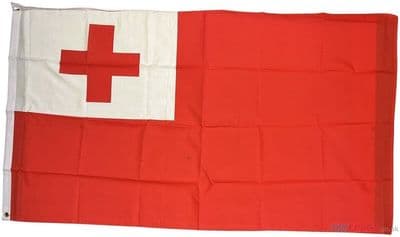 Tonga Flag - 5ft x 3ft | Standard Polyester