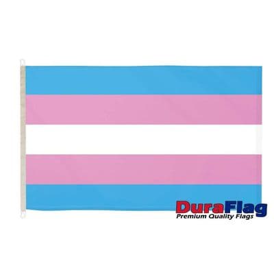 Transgender New Flag - 5ft x 3ft | Premium Quality DuraFlag D Clips