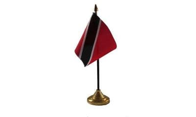 Trinidad & Tobago Table Flag