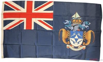 Tristan da Cuhna Flag - 5ft x 3ft | Standard Polyester