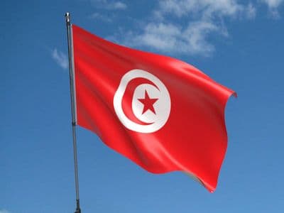Tunisia Flag 5ft x 3ft