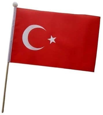 Turkey Hand Flag