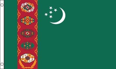 Turkmenistan Flag VALUE 3ft x 2ft