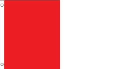 Tyrone 5ft x 3ft Flag - Red and White
